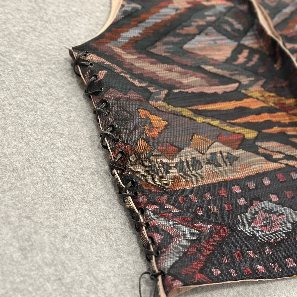 Multicolor Patterned Vest - Picture 2 of 7